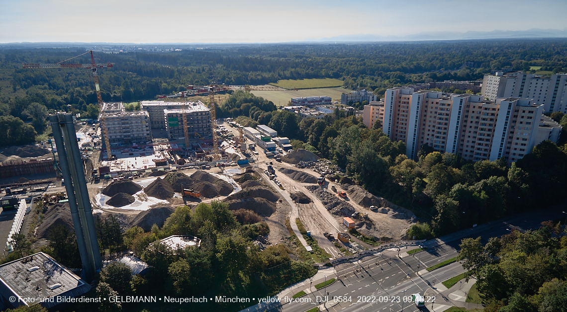 23.09.2022 - Baustelle Alexisquartier und Pandion Verde